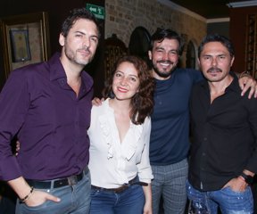 Cony Camelo, Rodrigo Candamil, Luciano D'Alessandro y Luis Velasco 2