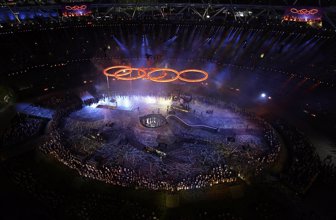 Olympic rings are see (26447729)