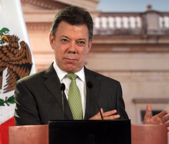 El presidente de Colombia.