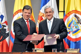 santos y piñera