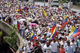 manifestación vzla reuters
