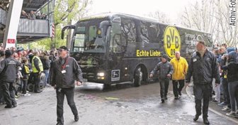 Foto Atentado Cortesía Borussia Dortmund