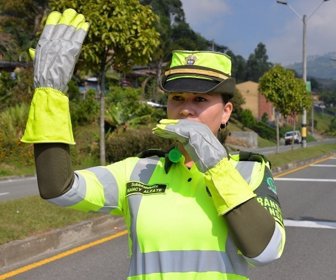 Policia de carreteras transporte