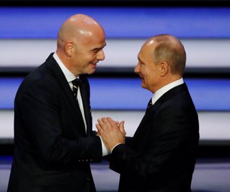 Infantino Y Putin