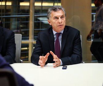 Mauricio Macri, presidente de Argentina.