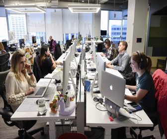 Inside The Coinbase Office As Company Wants Wall Street to Resolve Its Bitcoin Trust Issues