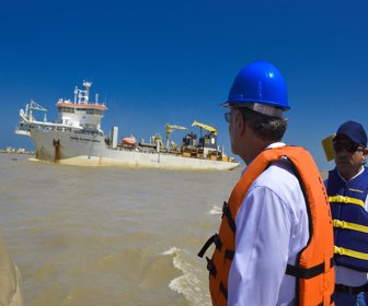 Canal de acceso al Puerto de Barranquilla