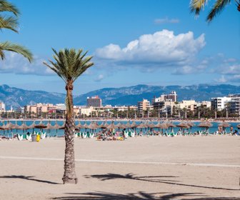 Overlooking the famous and infamous Playa de Palma, Mallorca