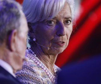 Christine Lagarde on Nov. 7 Photographer: Justin Chin/Bloomberg