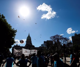 Protestas-Senado-Argentina