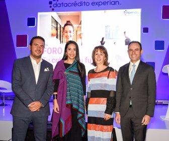 Juan-Pablo-Camacho-gerente-financiero-de-YanbalLaura-Gomez-Clara-Ines-Denyerspanish-Latam-CIO-de-Experian-y-Eric-Hamburger-Country-manager-Experian-Colombia1