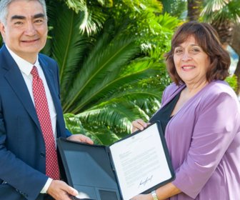 Édgar Sánchez y María Elena Obando