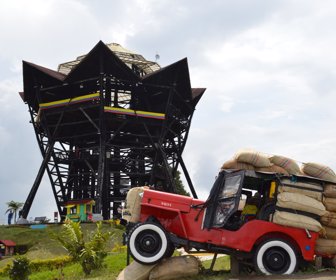 Mirador Colina Iluminada de Filandia en Quindío