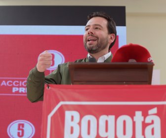 Carlos Fernando Galán, candidato a la Alcaldía de Bogotá