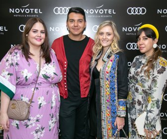 Adriana Convers,Kevin lópez, Tatiana Moreno e Ita María
