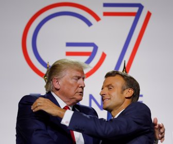 Macron Trump