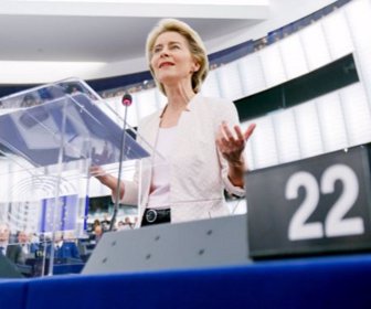 Ursula von der Leyen, presidenta de la ComisiónEuropea