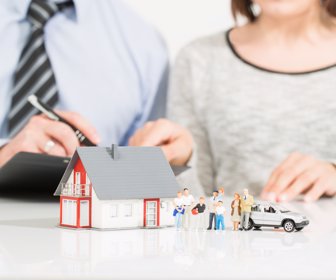Insurance Home House Live Car Protection Protect People Concepts