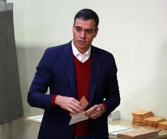 Pedro Sanchez votaciones