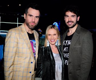 Elías Maida, Pilar Vidaller y Daniel Contreras