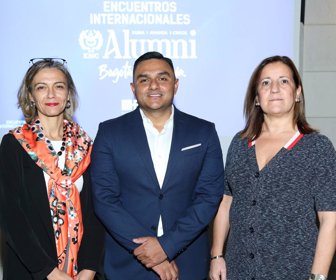 Raquel Iglesias, Director of International Development de ESIC_ Rafael Cifuentes, Delegado ESIC Colombia_ Teresa Freire, Secretaria General de ESIC
