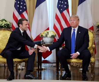 Macron Trump