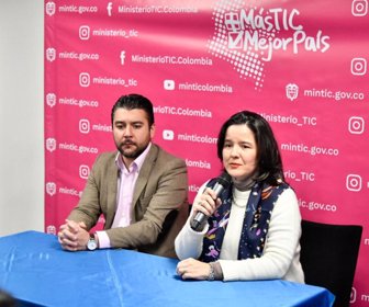 Sylvia Constaín, Iván Mantilla Min TIC