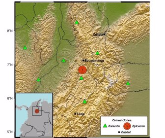 Sismo en Santander