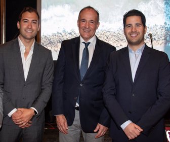 Bernardo Asuaje, Leon Arango y Jonathan Lustgarten