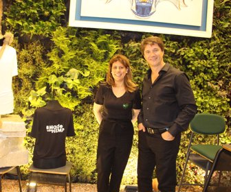 Adriana Guzmán, Directora Ps Consultores Operadores y Leonardo Marchiori, Director Galway S.A Paraguay