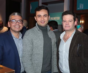 Alonso Herran,Jhonny Camacho y Hector Ossa