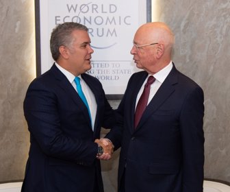 DUQUE EN DAVOS