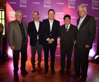 Foto1.Gonzalo Aristizábal, Andrés Forero, Leopoldo Romero, Carlos Montoya y Roberto Alcocer