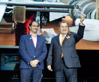 Ministro de Comercio e Industria, José Manuel Restrepo Abondano Justo Pastor Guarín, Presidente Grupo Espumados