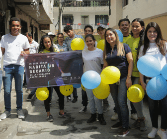 Mariana Bedoya, ganadora de una de las becas de la otorgadas por Fundación Grupo Argos.