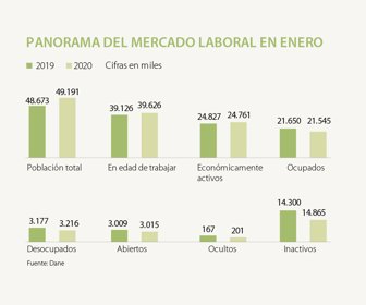 desempleo avances enero 2020