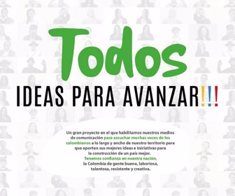 todos, ideas para avanzar