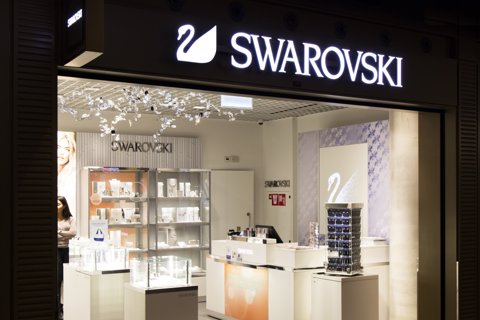 Amsterdam, Netherlands-march 11, 2017: Swarovski store in amsterdam