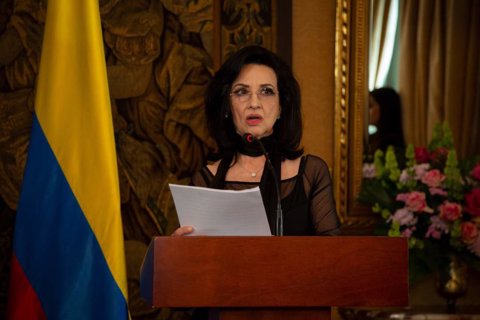 La canciller Claudia Blum