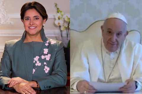 papa y primera dama