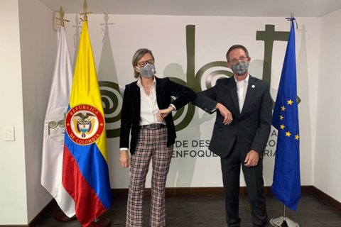 Firma Convenio UE - Gobierno al