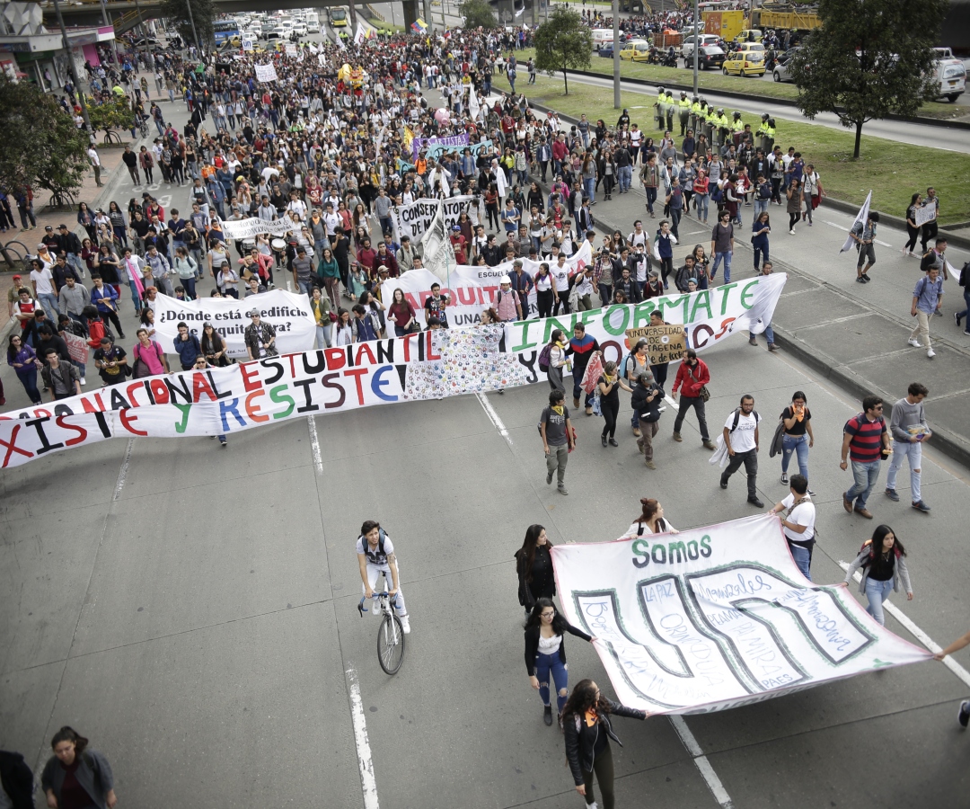 Estudiantes Y Trabajadores Tendrán Una Jornada De Marchas Este Jueves