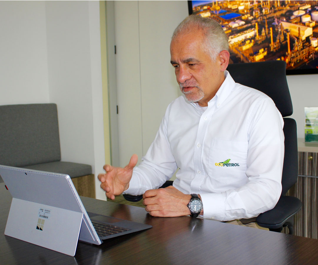 Pedro Manrique, vicepresidente comercial de Ecopetrol