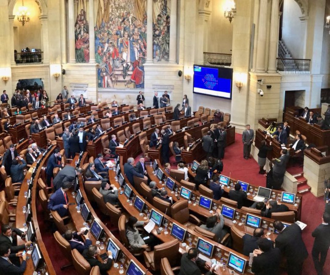 Así quedó la nueva distribución del Congreso de la República