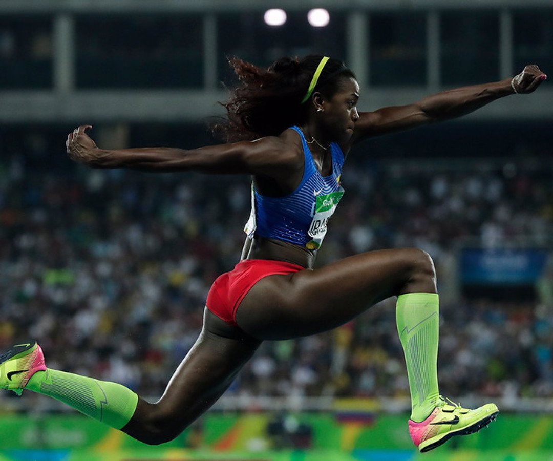 Caterine Ibargüen es la segunda atleta en mejor forma ...