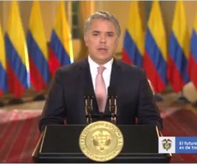 El presidente Duque habló sobre la estrategia del país para enfrentar la pandemia del covid-19